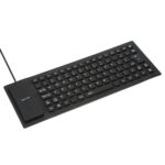 Waterproof Silicone Keyboard Foldable Flexible USB Dustproof DirtProof Full Size - Image 3