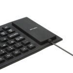 Waterproof Silicone Keyboard Foldable Flexible USB Dustproof DirtProof Full Size - Image 5