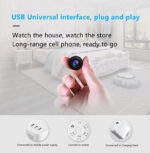 WiFi Wireless Spy 4K Mini Camera Pinhole DIY Hidden HD Screw IP DVR Nanny Cam - Image 12