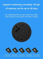 WiFi Wireless Spy 4K Mini Camera Pinhole DIY Hidden HD Screw IP DVR Nanny Cam - Image 4