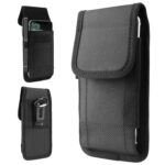 Vertical Cell Phone Holster Pouch Wallet Case With Belt Clip For iPhone Samsung - Image 11
