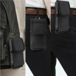 Vertical Cell Phone Holster Pouch Wallet Case With Belt Clip For iPhone Samsung - Image 7