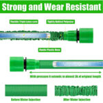 Expanding Expandable Flexible Garden Water Hose w Spray Nozzle 25, 50, 75, 100FT - Image 4