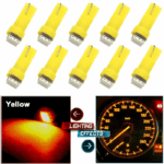 70PCS T5 T10 5050-SMD LED Speedometer Instrument Gauge Cluster Dash Light Bulbs - Image 15