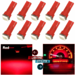 70PCS T5 T10 5050-SMD LED Speedometer Instrument Gauge Cluster Dash Light Bulbs - Image 17