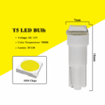 70PCS T5 T10 5050-SMD LED Speedometer Instrument Gauge Cluster Dash Light Bulbs - Image 19