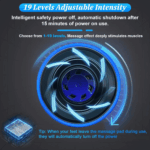 EMS Foot Massager Leg Electric Deep Reshaping Kneading Muscle Pain Relax Machine - Image 10