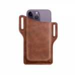 Men Cell Phone Belt Pack Bag Loop Waist Holster Pouch Case Leather Wallet Cover - Image 19