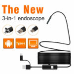 5M 6LEDs Snake Endoscope Borescope 8mm Inspection USB Camera Scope For Android - Image 12