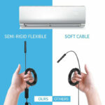 5M 6LEDs Snake Endoscope Borescope 8mm Inspection USB Camera Scope For Android - Image 7