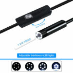 5M 6LEDs Snake Endoscope Borescope 8mm Inspection USB Camera Scope For Android - Image 10