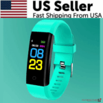 Fitness Smart Watch Activity Tracker Heart Rate For Women Men Oxygen BP Monitor - Image 23