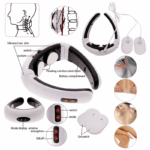 Electric Cervical Pulse Neck Massager Muscle Relax Massage Magnetic Therapy US - Image 2