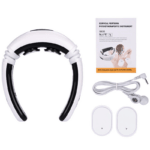 Electric Cervical Pulse Neck Massager Muscle Relax Massage Magnetic Therapy US - Image 4