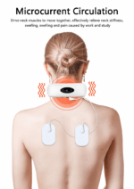 Electric Cervical Pulse Neck Massager Muscle Relax Massage Magnetic Therapy US - Image 8