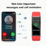 Fitness Smart Watch Activity Tracker Heart Rate For Women Men Oxygen BP Monitor - Image 6