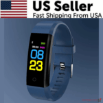Fitness Smart Watch Activity Tracker Heart Rate For Women Men Oxygen BP Monitor - Image 24