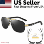 Mens Polarized Pilot Sunglasses Outdoor Driving UV400 Sun Glasses Sport Eyewear - Image 20