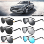 Mens Polarized Pilot Sunglasses Outdoor Driving UV400 Sun Glasses Sport Eyewear - Image 5