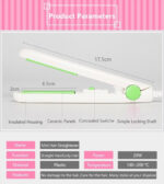 Mini Portable Hair Iron Hair Straightener Curler Professional Hair Irons Ceramic - Image 21