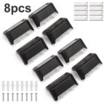 8 Pack New Solar Deck Lights Outdoor Waterproof LED Steps Lamps For Stairs Fence - Image 10