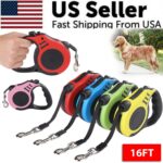 16.5FT Automatic Retractable Dog Leash Pet Collar Automatic Walking Lead Free US - Image 6