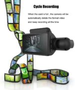 1080P Dual Lens Car DVR Dash Cam Video Recorder G-Sensor Front And Inside Camera - Image 10