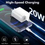 2024 20W USB-C Fast Charger PD Adapter Cable For iPhone 14/13/12/11 XR Pro iPad - Image 7