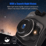 2.4'' Full HD 1080P Dash Cam Car DVR Front or Rear Camera Night Vision G-sensor - Image 19