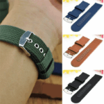 18mm 20mm 22mm 24mm Military Canvas Nylon Wrist Watch Band Strap Bracelet Sport - Image 17