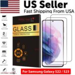 1-3 PACK For Samsung Galaxy S22 S23 PLUS ULTRA Tempered Glass Screen Protector - Image 19