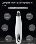 Electric Blackhead Remover Cleaner Face Diamond Pore Vacuum Suction White Heads - Image 12