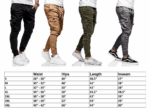 Men's Casual Joggers Pants Sweatpants Cargo Combat Loose Sport Workout Trousers - Image 11