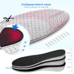 Men Women Invisible Height Increase Insoles Heel Lift Taller Shoe Inserts Pad US - Image 14