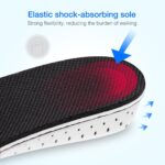 Men Women Invisible Height Increase Insoles Heel Lift Taller Shoe Inserts Pad US - Image 11