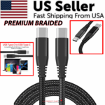 Braided USB C Type-C Fast Charging Data SYNC Charger Cable Cord 3/6/10FT Lot - Image 11