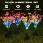 Solar Garden Lights LED Flower Stake Lamp Outdoor Yard Waterproof Patio Decor - Image 15