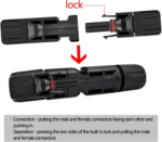 10/20/50/100/200 Pairs Male Female Solar Cable Connectors For DIY Solar Panel US - Image 11