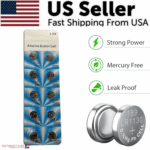 10 PCS LR1130 AG10 389 Alkaline Battery 1.5V Button Cell for Watch Calculator US - Image 10