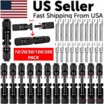 10/20/50/100/200 Pairs Male Female Solar Cable Connectors For DIY Solar Panel US - Image 23