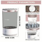 Automatic Brush Cleaner Electric Makeup Brush Cleaning Machine Fast Clean Dryer - Image 7