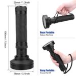 UV Ultraviolet Light 100 LED Flashlight BlackLight 395nM Inspection Lamp Torch - Image 3