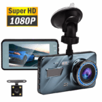 Touch Screen Dash Cam 4" 1080P Dual Lens Car DVR Recorder Front And Rear Camera - Image 7