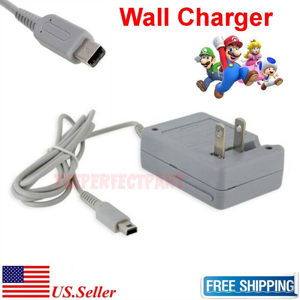 d0102777e78.jpg New AC Adapter Home Wall Charger Cable for Nintendo DSi/ 2DS/ 3DS/ DSi XL System - Image 1