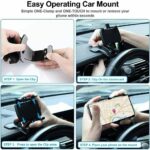 Universal Car Dashboard Mount Holder Stand Clamp Cradle Clip For Cell Phone GPS - Image 4
