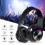 Super Bass Wireless Bluetooth Headphones Foldable Stereo Earphones Headsets Mic - Image 13