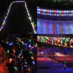 33FT 100 LED Strip Rope Light Tube String Outdoor Garden Party Decoration Lights - Image 9