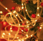 33FT 100 LED Strip Rope Light Tube String Outdoor Garden Party Decoration Lights - Image 10