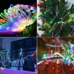 33FT 100 LED Strip Rope Light Tube String Outdoor Garden Party Decoration Lights - Image 6