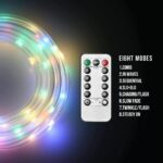 33FT 100 LED Strip Rope Light Tube String Outdoor Garden Party Decoration Lights - Image 11